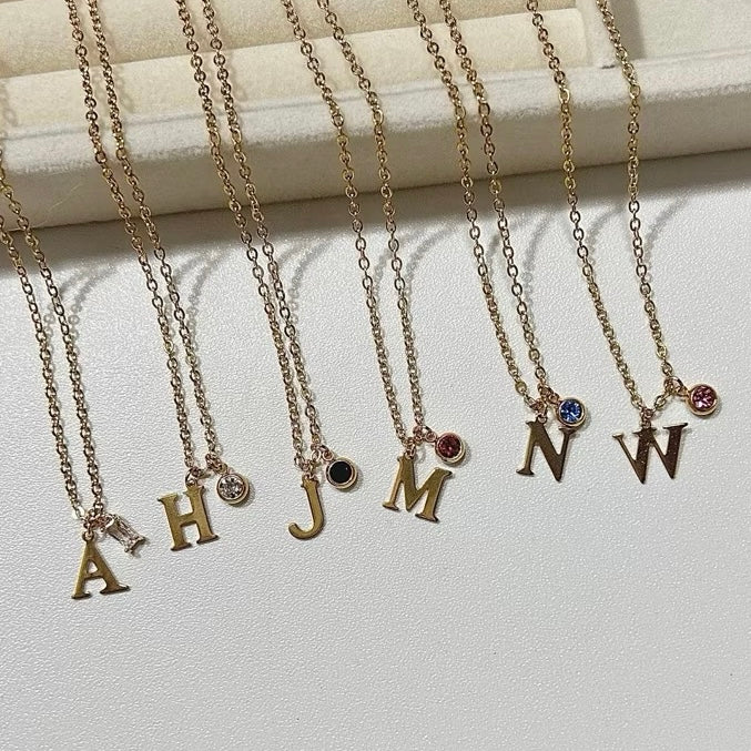 Signature Letter Necklace