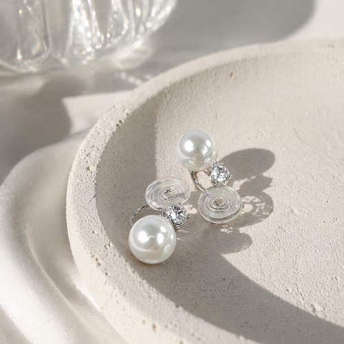 Classic Timeless Pearl Clip-On Earrings